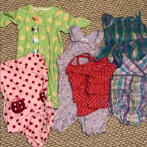 Bundle of 3-6 mo.baby girl clothes